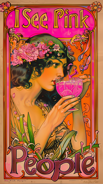 Art Nouveau Concert Poster