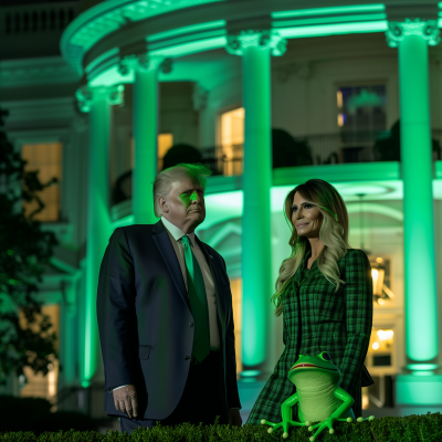 Night Time at the White House