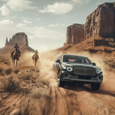 Bentley 2024 in the Wild West