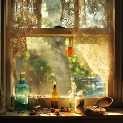 Cozy Kitchen Window