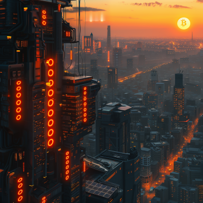 Bitcoin Cityscape