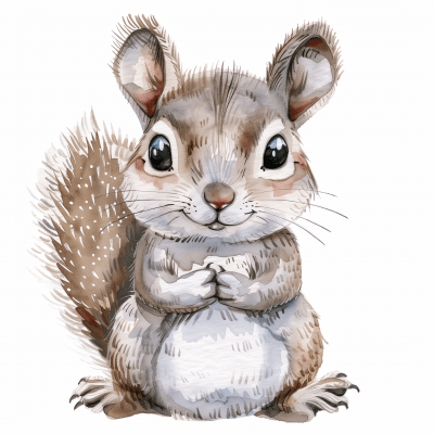 Squirrel Illustration