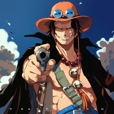 Pirate Anime Style Illustration