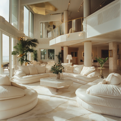 Miami Luxury Living Room Decor