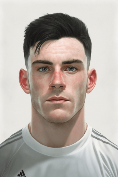 Portrait of a Welsh Footballer