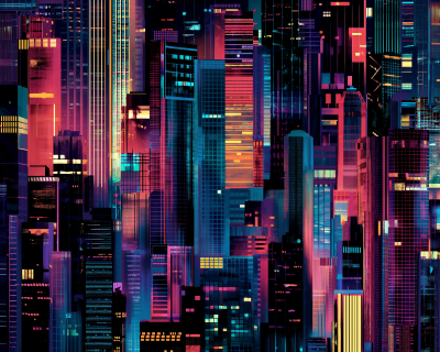 Neon City Lights