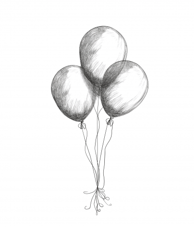 Simple Balloons Illustration