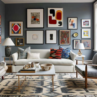 Designer Jonathan Adler Showhouse Living Room