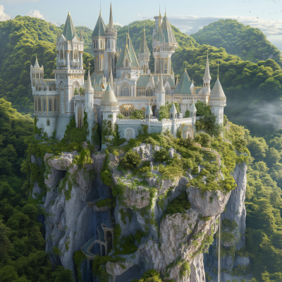 Enchanted Palace on Cliff