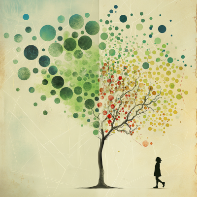 Glass Tree Diagram Poster