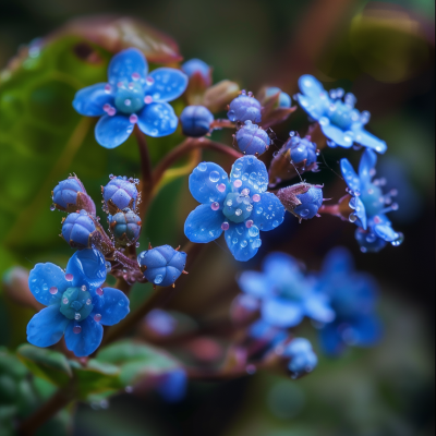 Blue Lace Plant