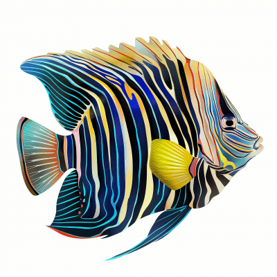 Colorful Lionfish Illustration