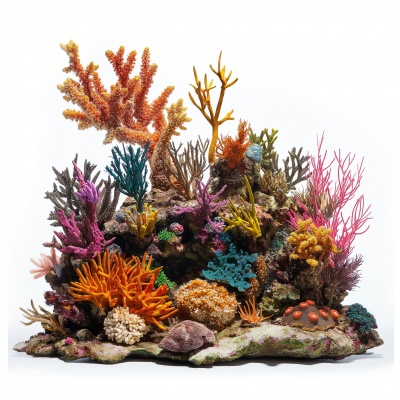 Vibrant Coral Reef Scene