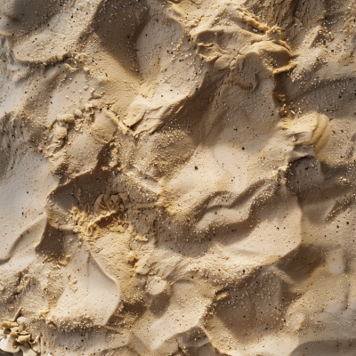 Textured Wet Sand Close-up
