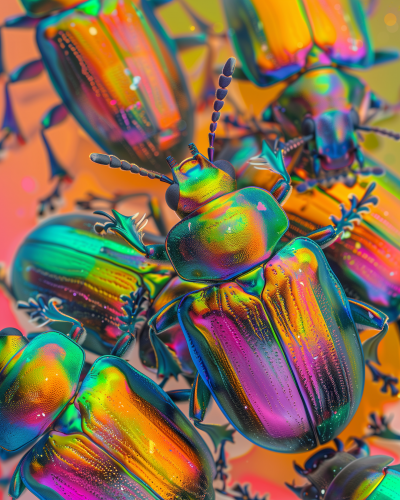 Iridescent Beetle Collection