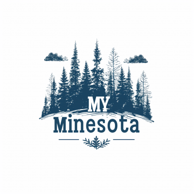 Minnesota Forest Silhouette