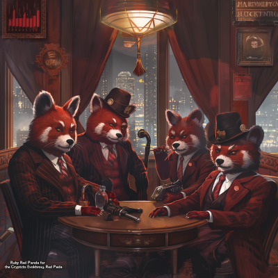 Victorian Red Panda Characters