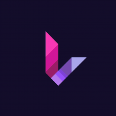 Modern logo with 2 L’s