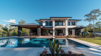 Modern Australian Style House with Swimming Pool