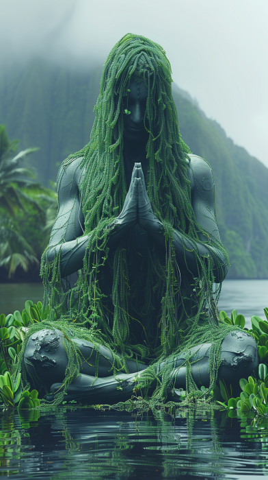 Mystical Green Vines Meditation