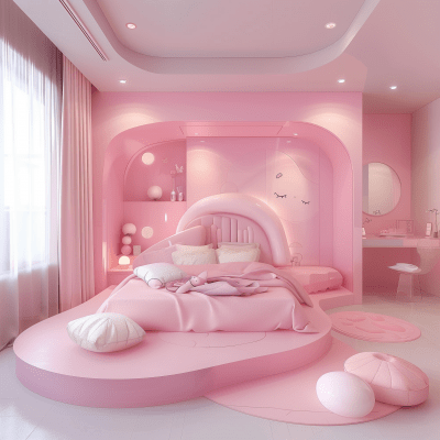 Marshmallow Dream Bedroom