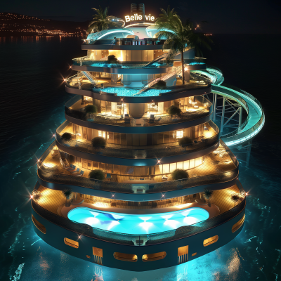 Luxurious Cruise Ship ‘Belle Vie’