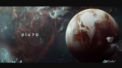 Pluto New Horizons Probe Banner