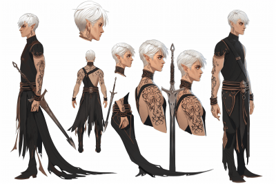 Fantasy Warrior Character Design