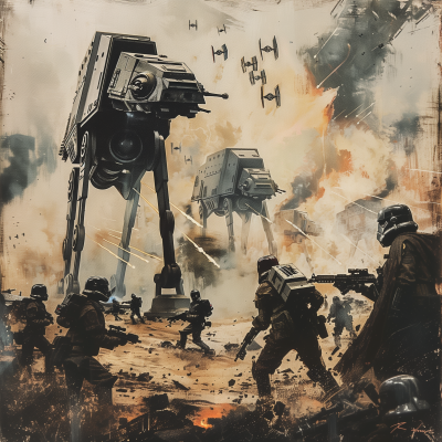 Concept Art: Star Wars WWII