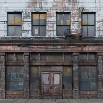 Old Store Facade in 2025