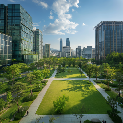 Urban Park in Seoul