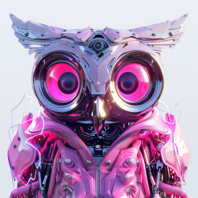 Cyberpunk Owl Avatar