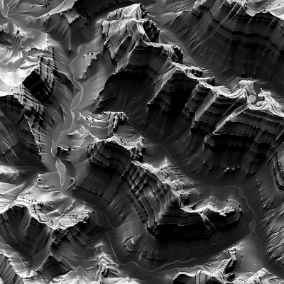 Canyon Height Map