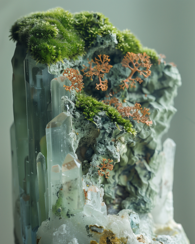 Miniature Natural Landscape Sculpture