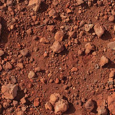 Red Laterite Dirt Texture