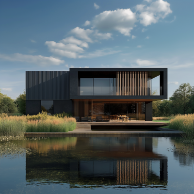 Architect’s House by the Pond