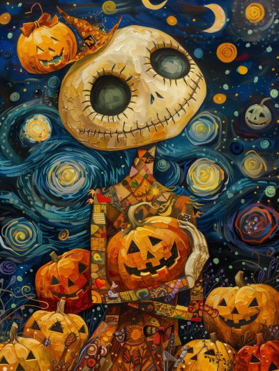 Cute Halloween Illustration
