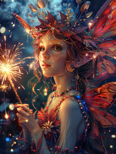 Cute Firework Fairy