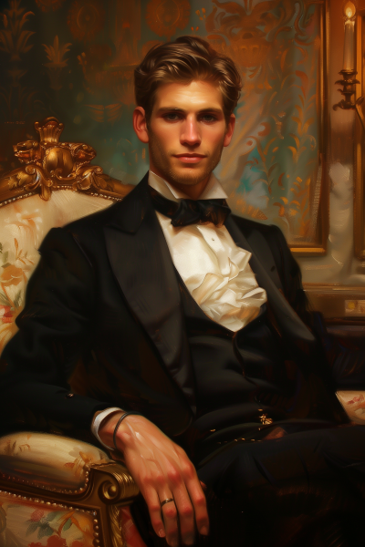 Aristocratic Artist Portrait