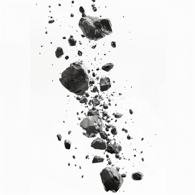 Asteroids in Greyscale