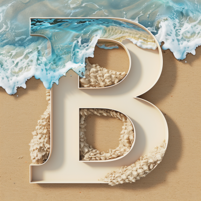 Beach in Letter B