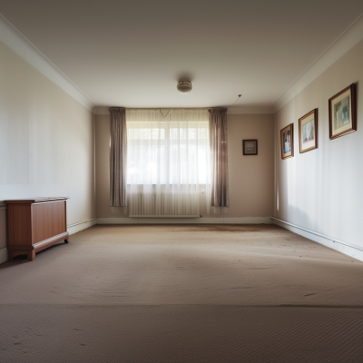 Minimalist Empty Living Room