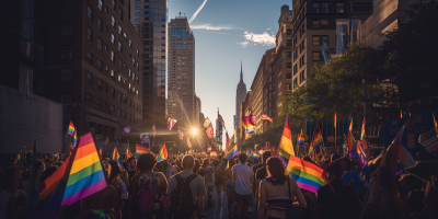 New York Pride Festival Editorial Photo