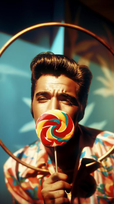 Stylish Lollipop Man