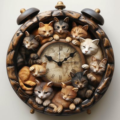 Cat Clocks