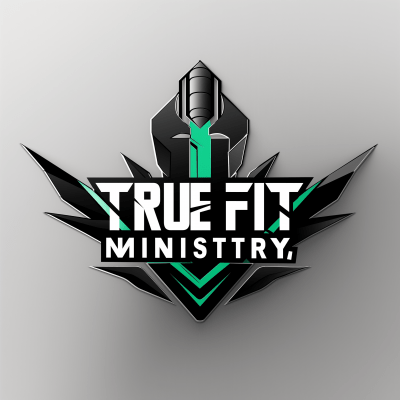 3D True Fit Ministry Logo Design