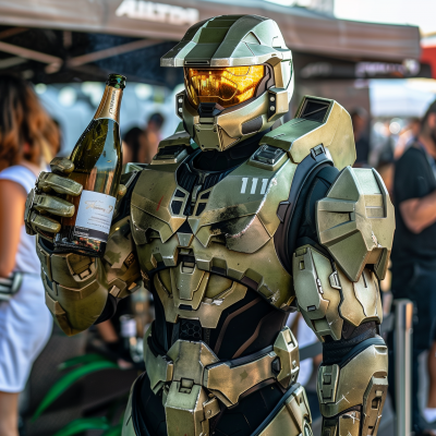 Master Chief at Cannes Lion Festival