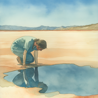 Desert Reflection