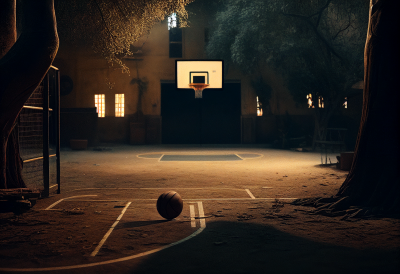 Dusky Basketball Court