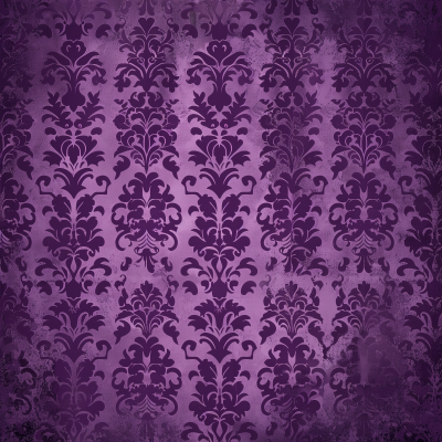 Elegant Purple Floral Wallpaper Design